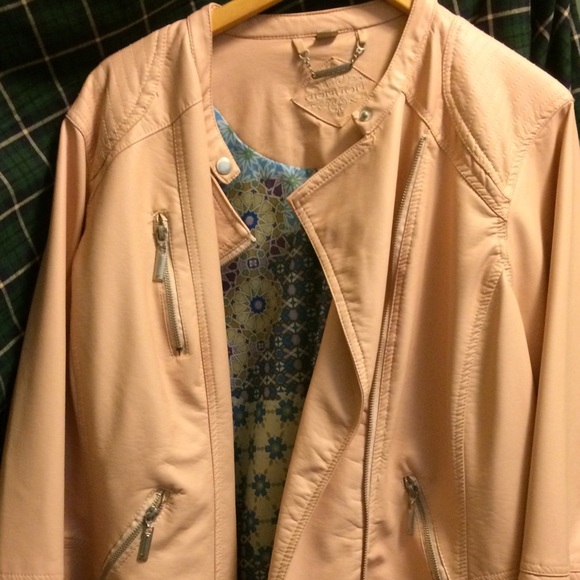 Jou Jou Jackets & Blazers - Ladies Pink Leather Jacket